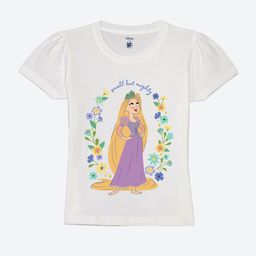 YK Disney Girls Printed Puff Sleeves Pure Cotton T-shirt-picture-42