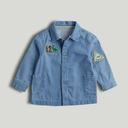 mothercare Boys Solid Spread Collar Cotton Casual Shirt-picture-49