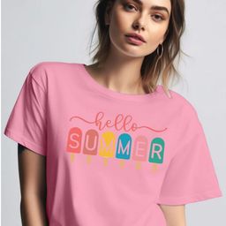 Moda Rapido Women Typography Printed Round Neck Cotton T-shirt-picture-3