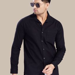THE BEETEL HOUSE Men Spread Collar Club Slim Fit Casual Shirt-image-19
