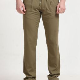 THE BEETEL HOUSE Men Relaxed Straight Fit Pleated Trousers-picture-26