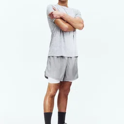 H&M Double-Layered Sports Shorts In DryMove-picture-21
