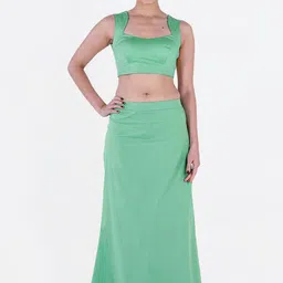 I AM BY DOLLY JAIN D'Coat Simple Petticoat Saree Shapewear-34