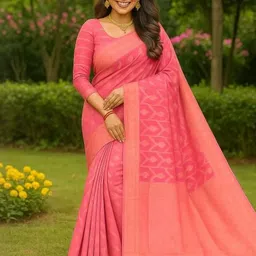 Moda Rapido Ethnic Motifs Pure Cotton Banarasi Saree-picture-41