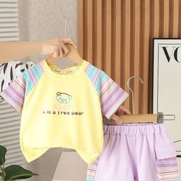 StyleCast x Revolte Girls Printed T-shirt with Shorts-image-99