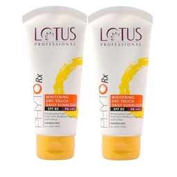 Lotus Professional Set Of 2 PHYTORx Whitening Dry Touch Sunscreen - 50g Each-8