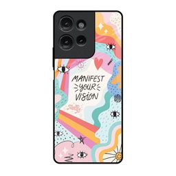 QRIOH Vision Manifest Printed Motorola G75 5G Impact Resistant Back Case-image-56