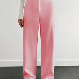 BAESD Women Relaxed Straight Leg High-Rise Trousers-picture-5