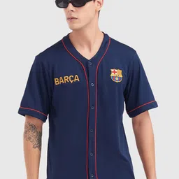 FC Barcelona Men Comfort Opaque Casual Shirt-image-43