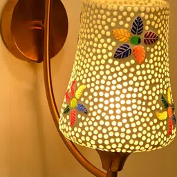 1ST TIME Multi Printed Glass Traditional Cylinder Wall Lamps Wall Lamps-picture-36