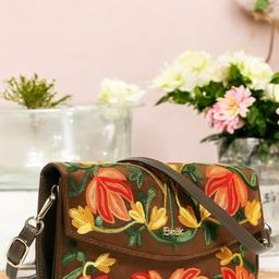 Exotic Embroidered Envelope Clutch-49