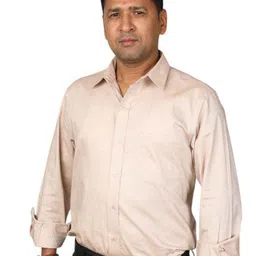 JUMP USA Men Smart Fit Solid Spread Collar Cotton Formal Shirt-image-61