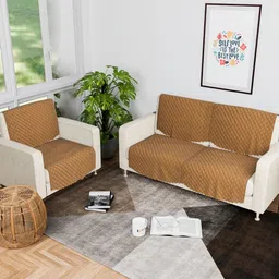 Aura Brown Velvet Sofa Cover-image-18