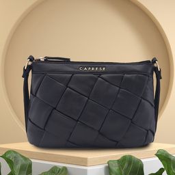 Caprese PU Structured Handheld Bag with Quilted-image-77