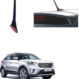 spreadx Stylish Car Roof Show Antenna Flexible Rod Adhesive tape for Hyundai Creta T-1 Whip Vehicle Antenna-picture-3