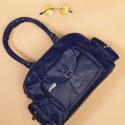 Springberry Women Solid Structured Handheld Bag-14