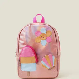 Accessorize Half Moon Sling Bag with Applique-16
