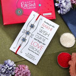EL REGALO Evil Eye Charm Rakhi Gift Set-image-19