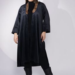 LetsDressUp Women Suede Longline Tailored Jacket-image-23