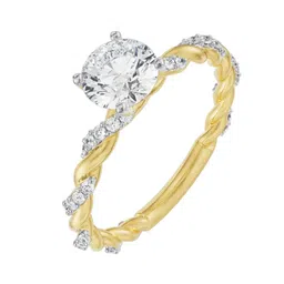 Emori Solitaire Twist Engagement Ring-image-20