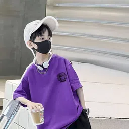 Xsole Boys Graphic Printed Oversized T-shirt-picture-26