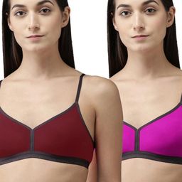 Samvar Multi Cotton Non-Wired Non Padded Minimizer Bra-picture-35