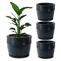 RUBOXA 4Pcs Brown UV ProtectedPlanters-picture-16