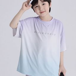 LULU & SKY Boys Typography Printed T-shirt-picture-13