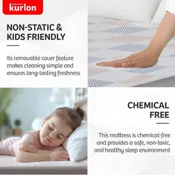 kurl on KURLON Dual Reversible Mattress 8 inch Single High Resilience HR Foam Mattress image 4