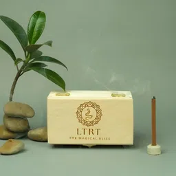 LTRT THE MAGICAL BLISS Chakras Incense Sticks 45Pcs Brown Agarbatti For Pooja With 2 Stand-image-93