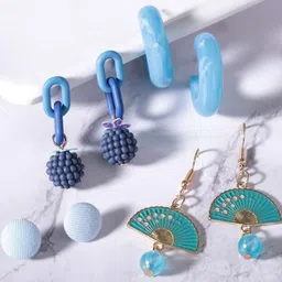 Tipsy closet Contemporary Hoop Earrings-52