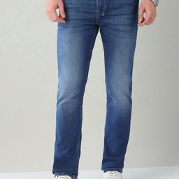 AD By Arvind Men Mid-Rise Slim Fit Heavy Fade Clean Look Jeans-picture-48