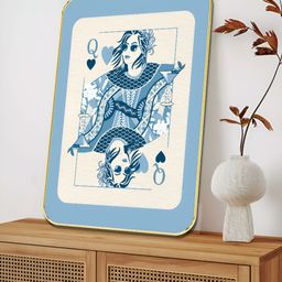 Livin'luxe White & Blue Wooden Wall Art-picture-40