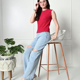Brainbees Women Round Neck Regular Top-image-3