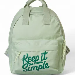 QIPS Unisex Typography Print Backpack-23