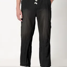 SHOWOFFFF Men Comfort Straight Fit Low-Rise Light Fade Jeans-image-7