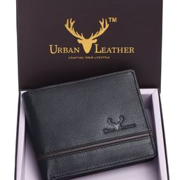 URBAN LEATHER Men Leather Two Fold Wallet-image-80