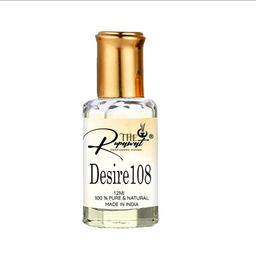 THE RUPAWAT Perfumery House Desire 108 Natural & Alcohol Free Attar - 12 ml-image-65