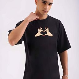 KAIDO Graphic Printed Round Neck Drop-Shoulder Sleeves Cotton Oversized T-shirt-picture-39