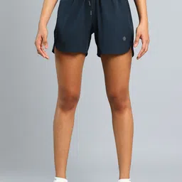 CULT Women Navy Running Essential Shorts-picture-12