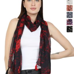 StoleVilla Women Pack of 6 Printed Stole-10