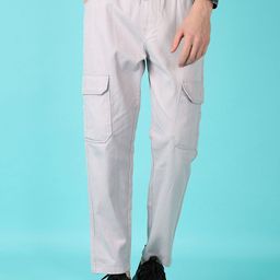V-Mart Men Cotton Cargos Trousers-image-57