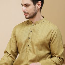 Anouk Rustic Men Woven Design Kurta-32