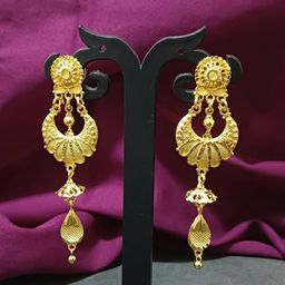 Efulgenz Contemporary Jhumkas Earrings-image-3