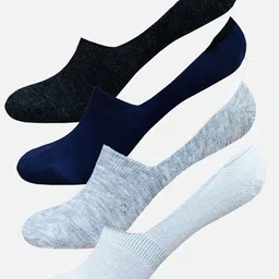 StyFun Men Pack Of 4 Anti-Slip Shoe Liners Socks-92