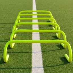 6inch Speed Hurdle Agility Training Hurdles For Speed Training Set of 6 PVC Speed Hurdles-5