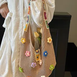 CORSICA Women Floral Structured Embroidered Shoulder Bag-23