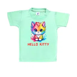 Cute Pals Kids-Unisex Pack Of 5 Multicoloured Cotton Tshirts-picture-20