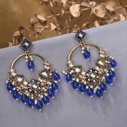 Kalakrith Milano Circular Drop Earrings-image-9