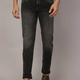 TQS Men Slim Fit Mid-Rise Stretchable Jeans-picture-3